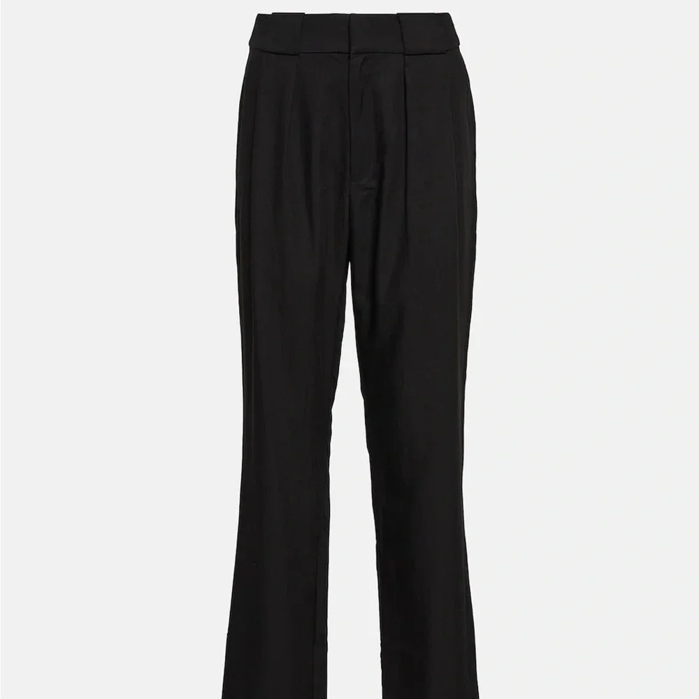 Proenza Schoeler White Label High-Rise Straight Trousers in Black Size 12 - Picture 5 of 13